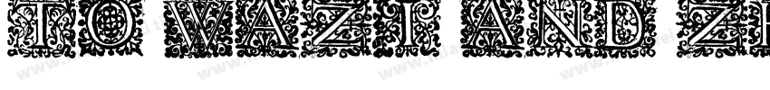 To Wazi and Zhang字体转换